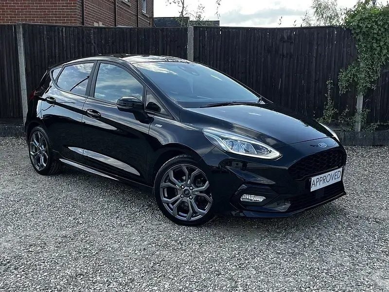 Begagnad Ford Fiesta ST-Line 2020 Svart Halvkombi