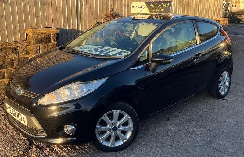 Used Ford Fiesta Zetec 2008 Black Hatchback