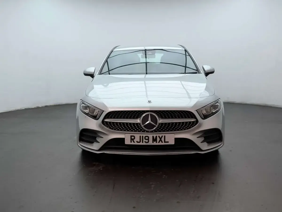 Used Mercedes A220 AMG line 190 HP (139 kW) 2019 Silver Hatchback