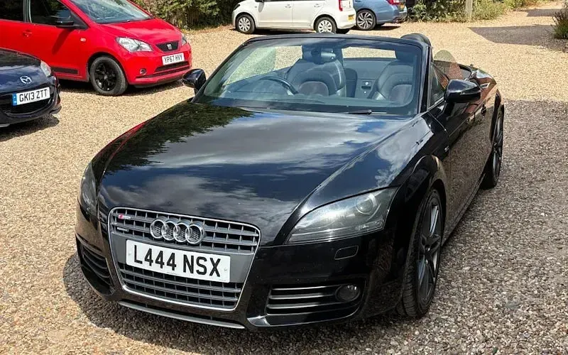 Used Audi TT Roadster S-Line 170 HP (125 kW) 2010 Black Cabriolet