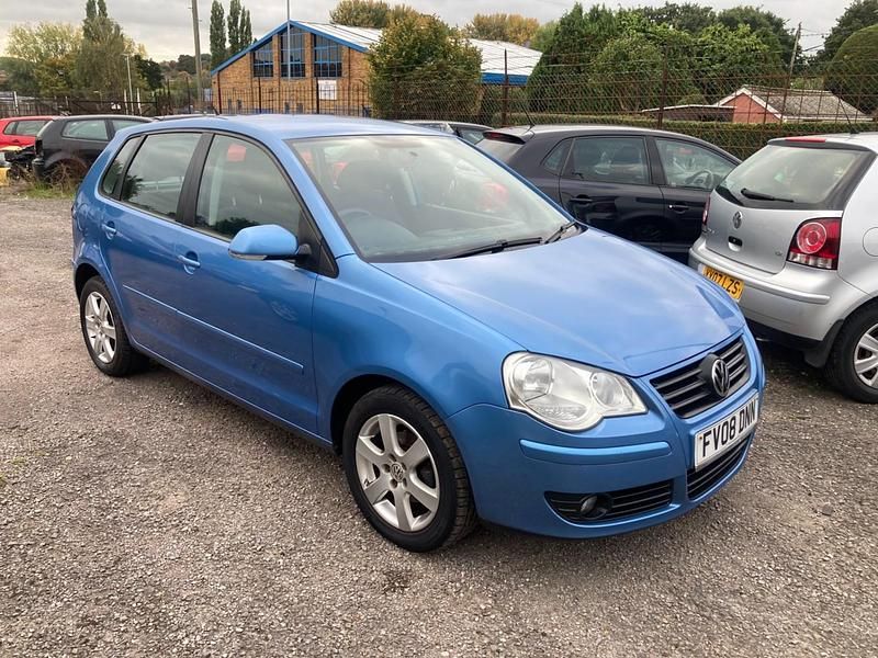 Blue Used 2008 VW Polo Match Hatchback | £2,290 (Good price) - Image 1/4