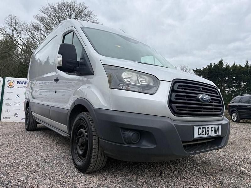 Used Ford Transit 130 HP (95 kW) 2018 Silver Van