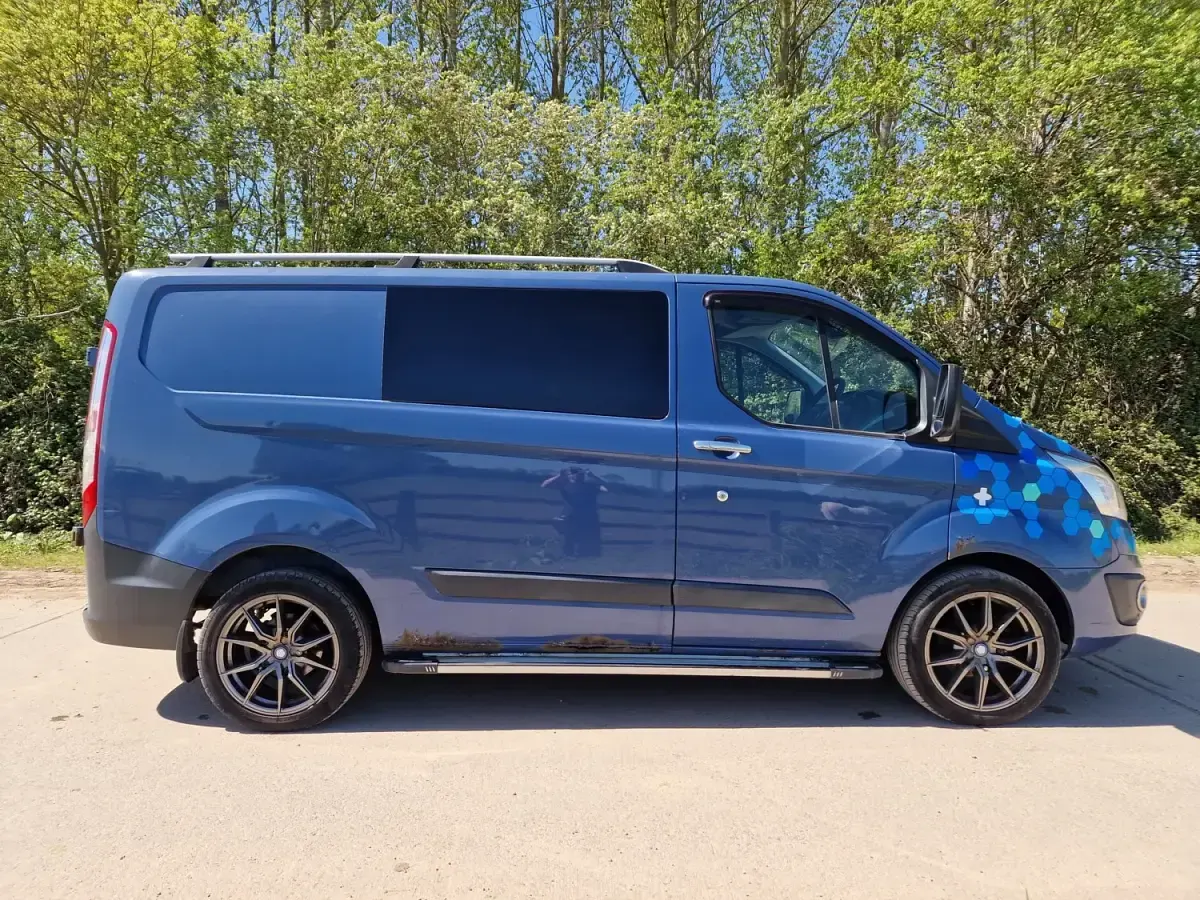 Usado Ford Transit Custom Trend 100 HP (73 kW) 2013 Azul Van
