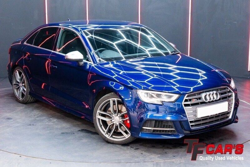 Blue Used 2017 Audi S3 Design Sedan | £20,995 (Fair price) - Image 1/4