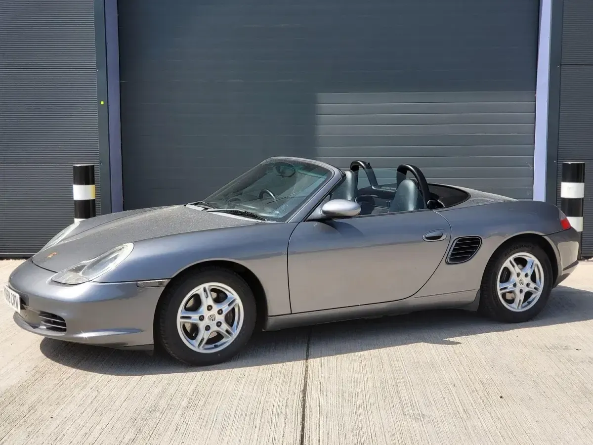 Used Porsche Boxster 228 HP (167 kW) 2004 Grey Cabriolet