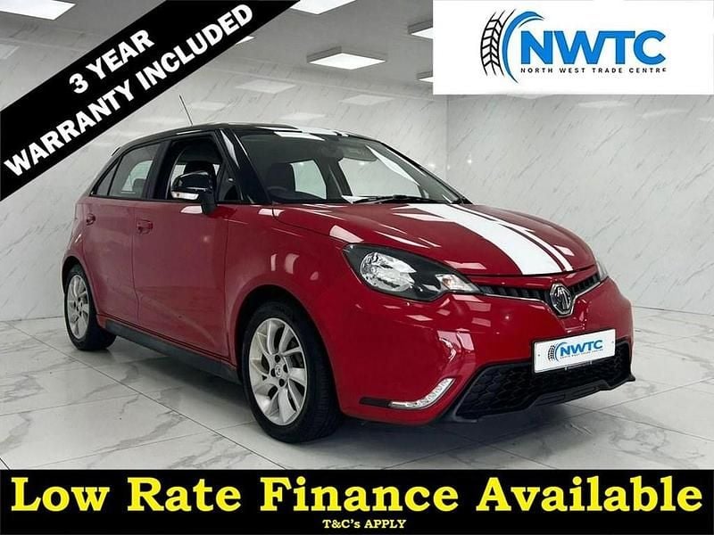 Red Used 2016 MG MG3 Hatchback | £6,295 (Fair price) - Image 1/4