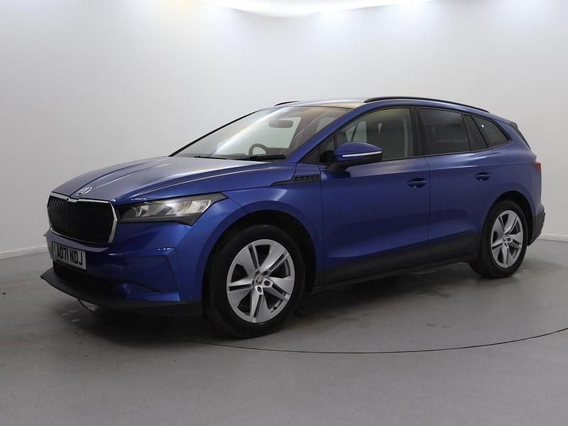 Used Skoda Enyaq iV ecoSuite 131 kW (179 HP) 2021 Blue SUV