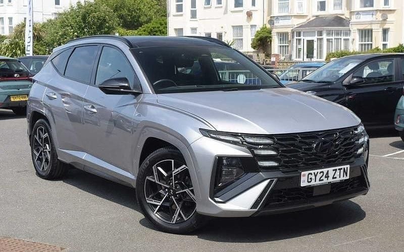 Silver Used 2024 Hyundai Tucson N Line SUV | £25,995 (Fair price) - Image 1/4