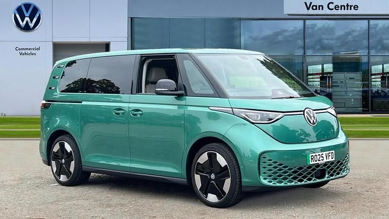 Bay leaf green metallic Used 2025 VW ID. Buzz Pro MPV | £49,104 - Image 1/4