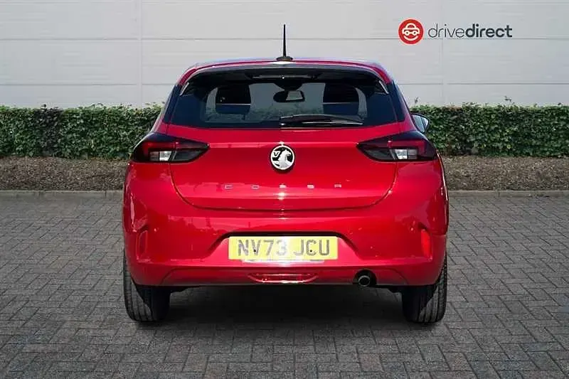 Used Vauxhall Corsa Design Edition 100 HP (73 kW) 2023 Red Hatchback
