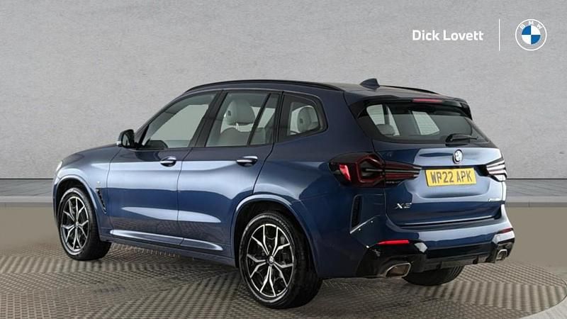 Used BMW X3 M Sport 181 HP (133 kW) 2022 Blue SUV