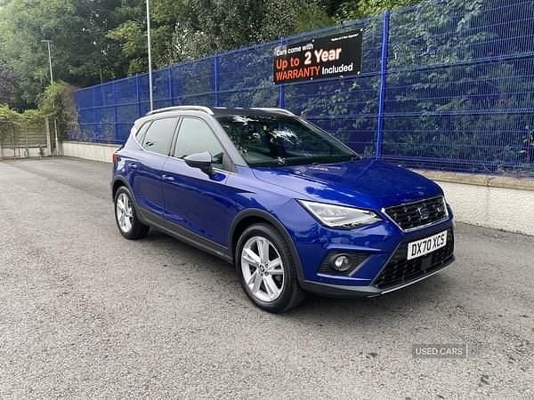 Blue Used 2020 Seat Arona FR SUV | £12,290 (Fair price) - Image 1/4