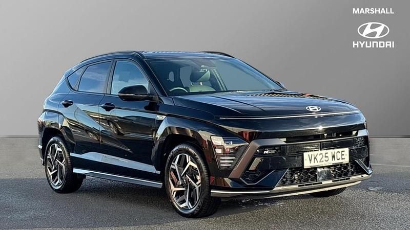 Used Hyundai Kona N Line 138 HP (101 kW) 2025 Abyss black SUV