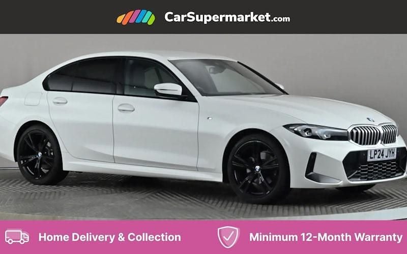 White Used 2024 BMW 320 M Sport Sedan | £27,347 (Fair price) - Image 1/4