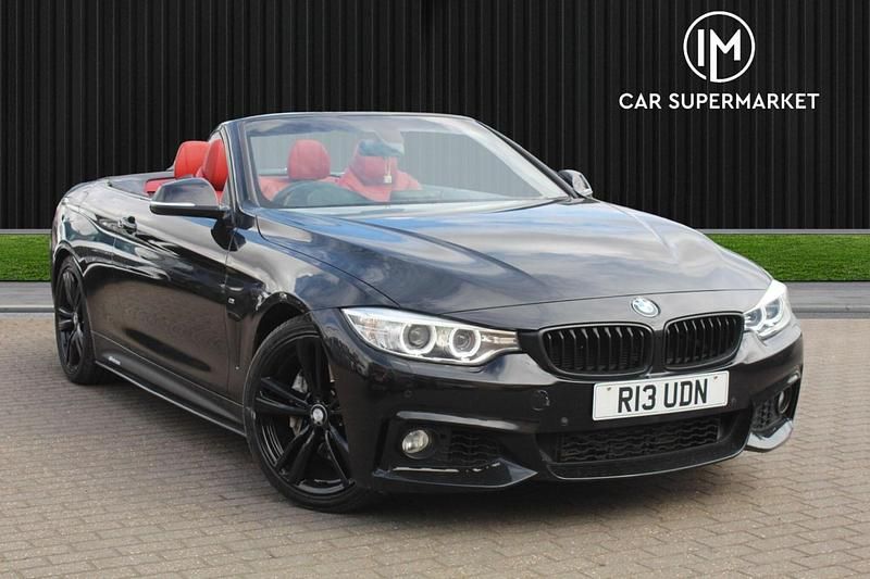 Black Used 2014 BMW 435 M Sport Cabriolet | £13,885 (Fair price) - Image 1/4