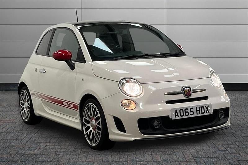White Used 2015 Abarth 500 Hatchback | £6,895 (Fair price) - Image 1/2