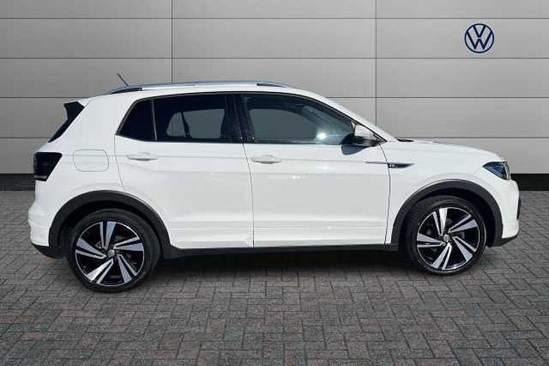 Used VW T-Cross R-line 115 HP (84 kW) 2019 White SUV