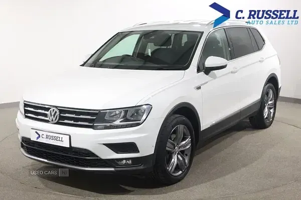 Used VW Tiguan Allspace Match 150 HP (110 kW) 2020 White SUV