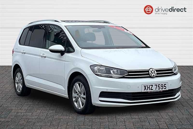 Used VW Touran Family 150 HP (110 kW) 2020 White MPV
