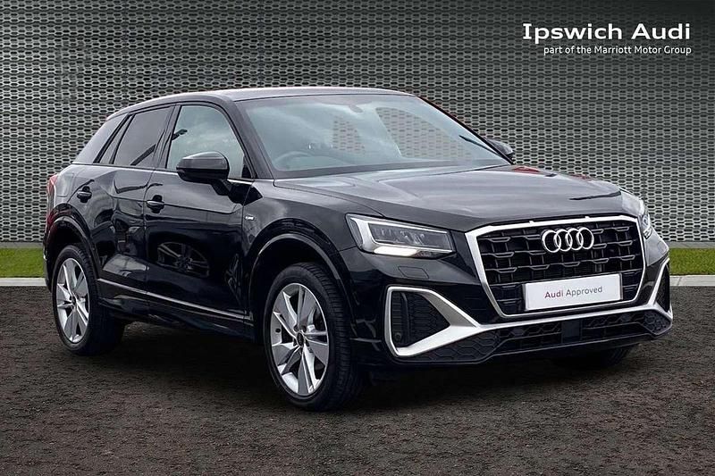 Black Used 2023 Audi Q2 S-Line SUV | £24,398 (Fair price) - Image 1/4