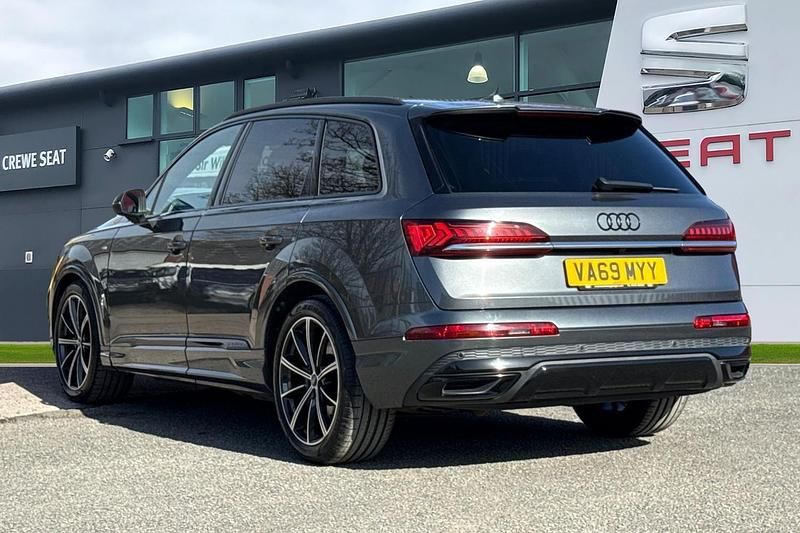 Used Audi Q7 Black Edition 2020 Grey SUV