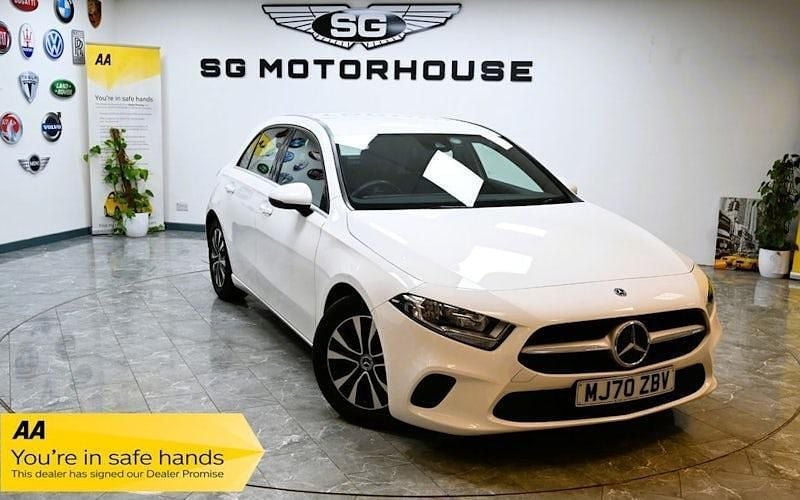 White Used 2020 Mercedes A180 SE Hatchback | £16,495 (Good price) - Image 1/4