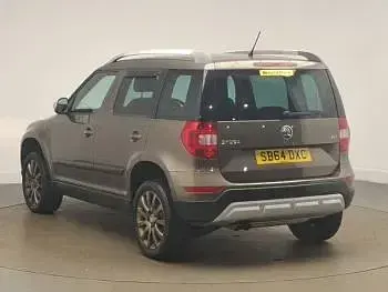 Used Skoda Yeti SE 110 HP (80 kW) 2014 Brown SUV