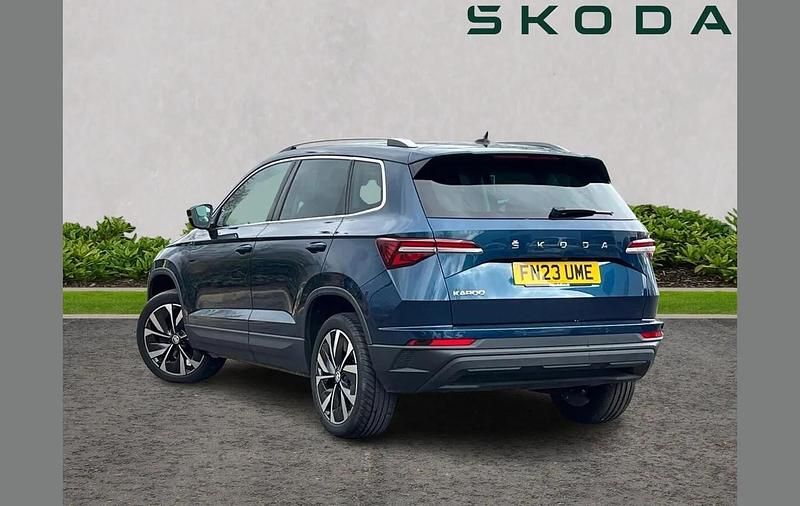 Used Skoda Karoq SE L 150 HP (110 kW) 2023 Blue SUV