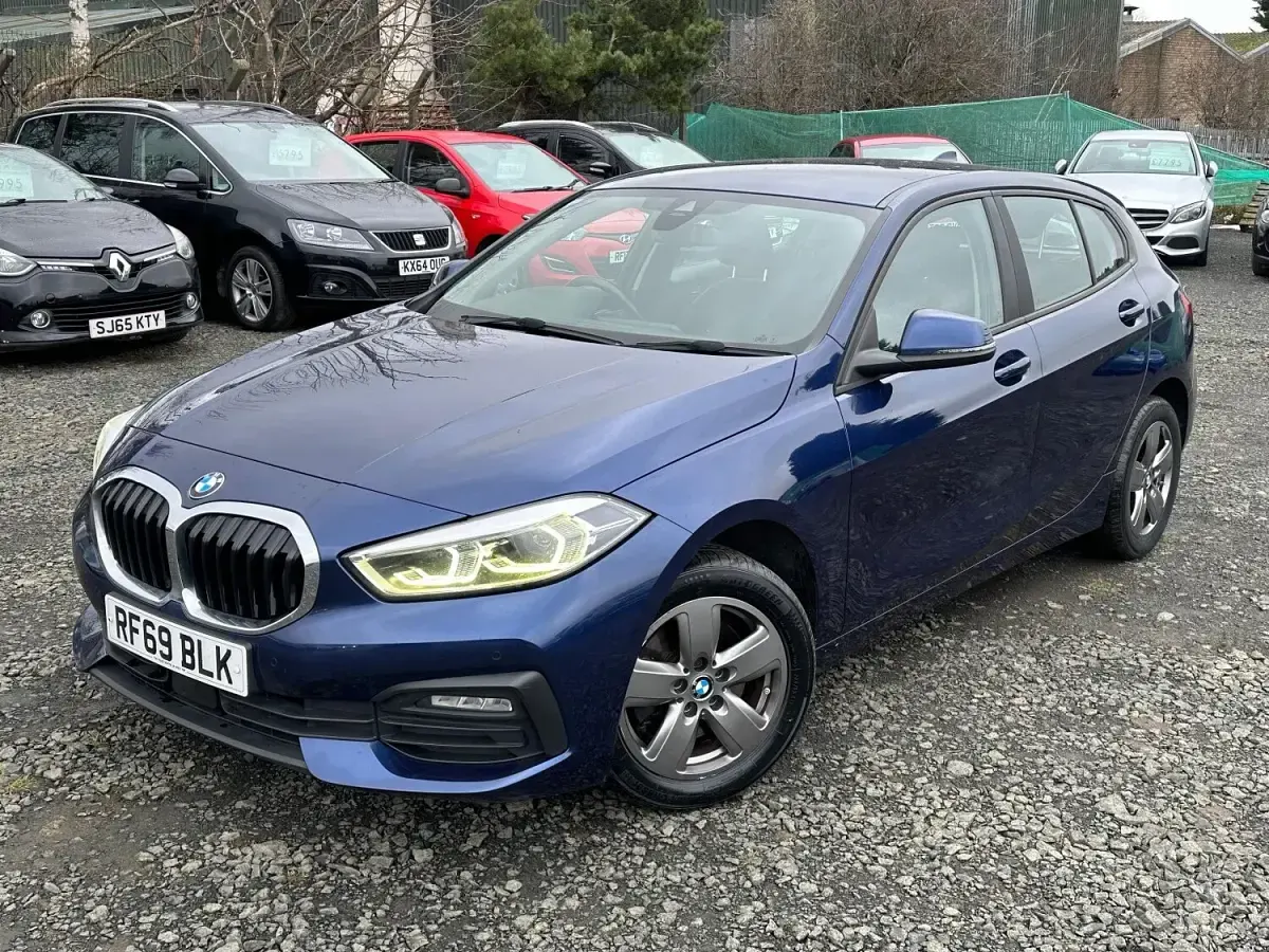 Used BMW 116 2020 Blue Hatchback