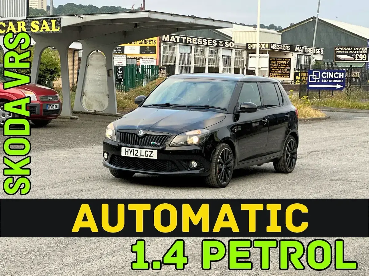 Used Skoda Fabia vRS 2012 Black Hatchback