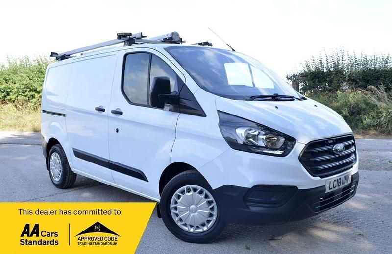 White Used 2018 Ford Transit Custom Van | £8,990 (Super price) - Image 1/3