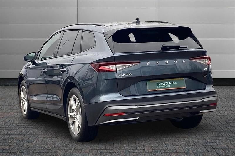 Used Skoda Enyaq iV ecoSuite 131 kW (179 HP) 2021 Quartz grey SUV