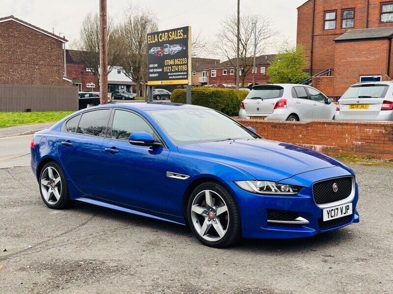 Blue Used 2017 Jaguar XE R-Sport Sedan | £5,250 - Image 1/4