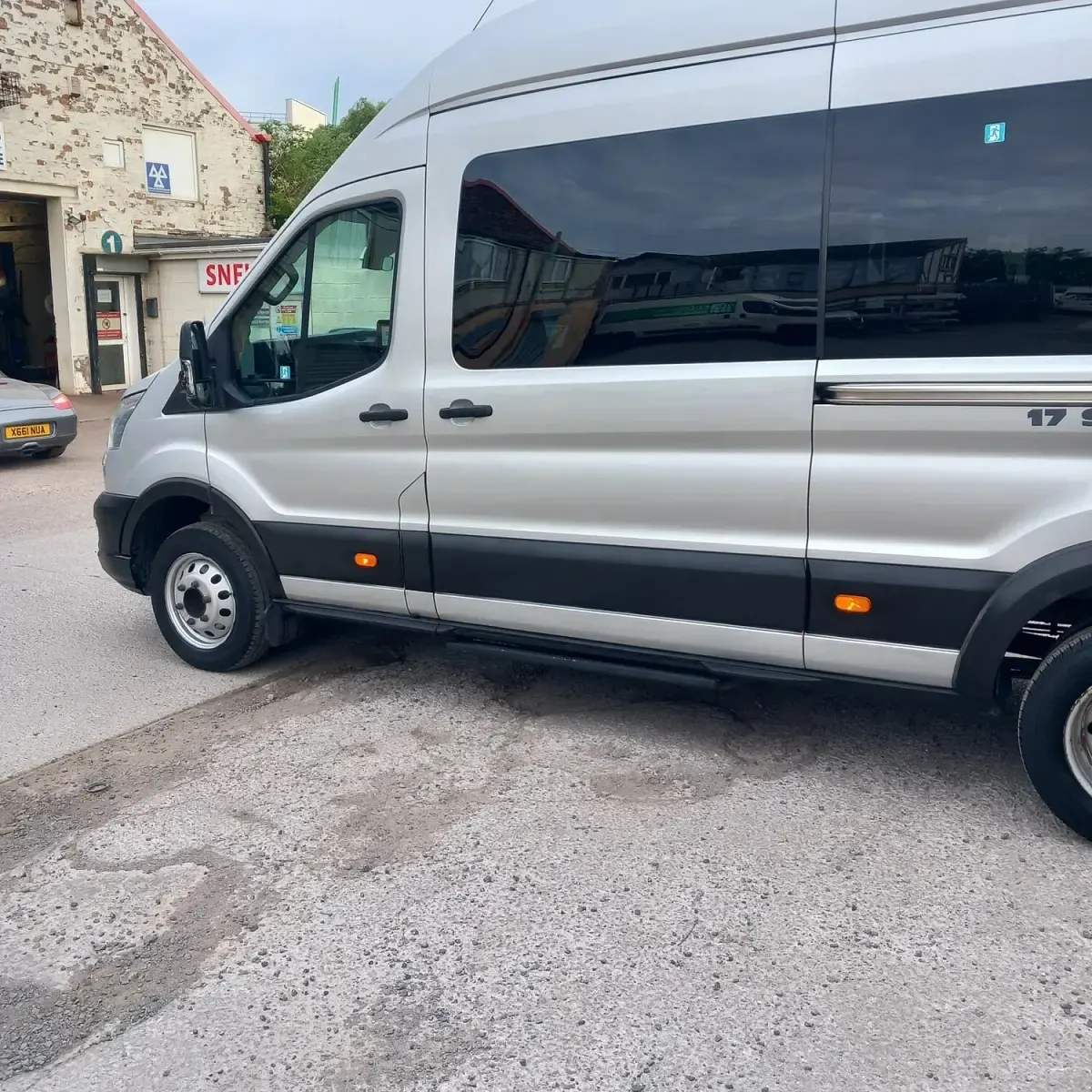 Used Ford Transit 130 HP (95 kW) 2019 Silver Van