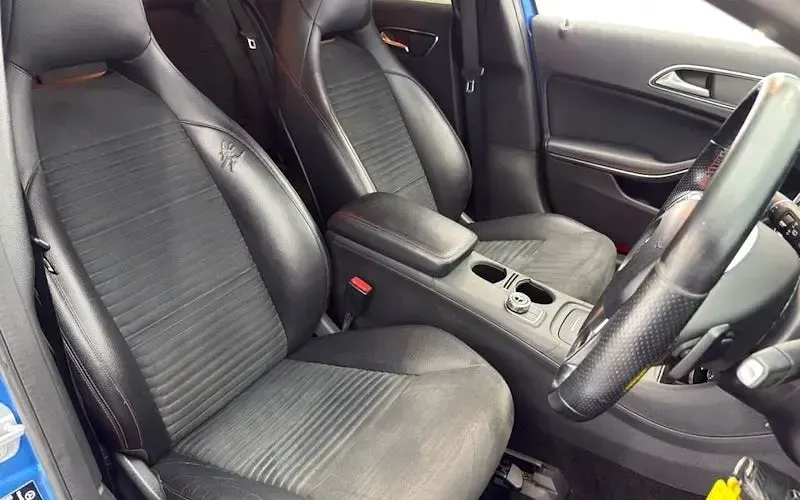 Used Mercedes A200 AMG 136 HP (100 kW) 2014 Blue Hatchback