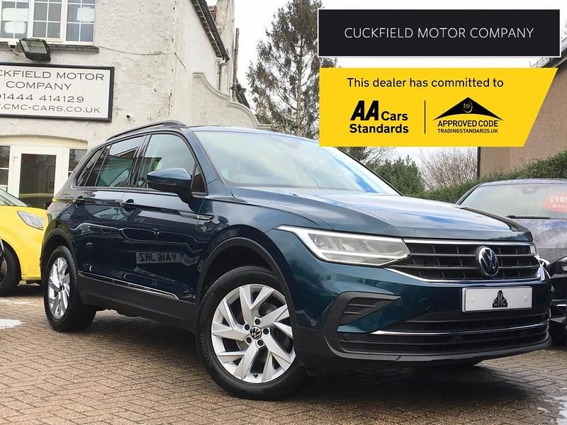 Used VW Tiguan Life 150 HP (110 kW) 2021 Blue SUV