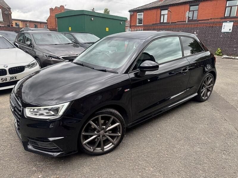 Used Audi A1 S-Line 2015 Black Hatchback
