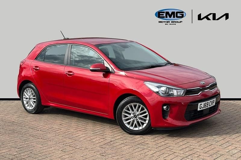 Red Used 2019 Kia Rio 2 Hatchback | £11,495 (Fair price) - Image 1/3