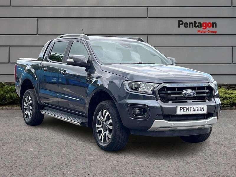Grey Used 2022 Ford Ranger Wildtrack Pickup | £28,440 (Expensive) - Image 1/4