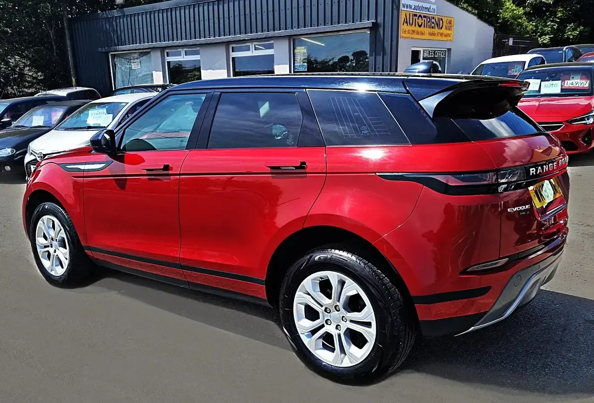 Used Land Rover Range Rover evoque S 2019 Red SUV