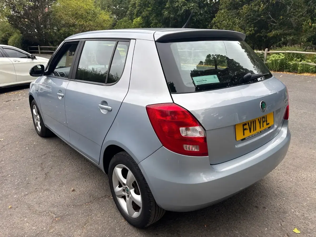 Used Skoda Fabia SE 2011 Blue Hatchback