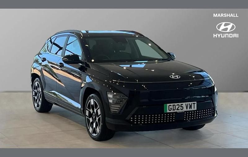 Black New 2025 Hyundai Kona Ultimate SUV | £31,541 (Expensive) - Image 1/4