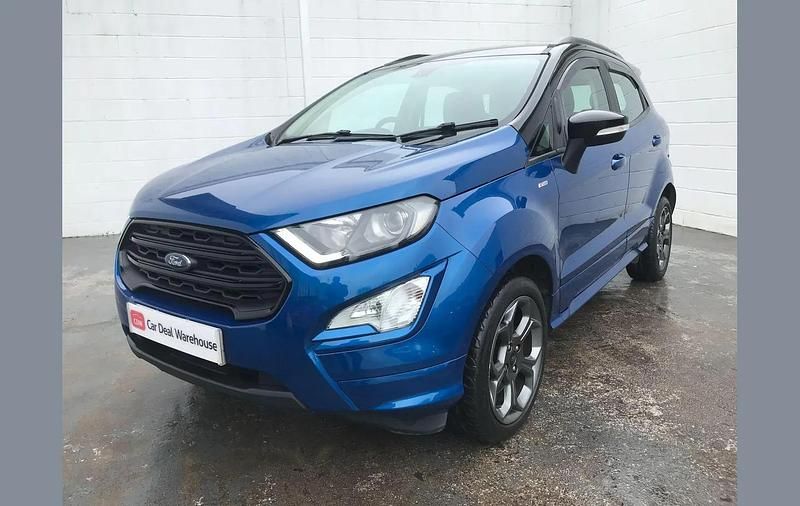 Used Ford Ecosport ST-Line 125 HP (91 kW) 2019 Blue SUV
