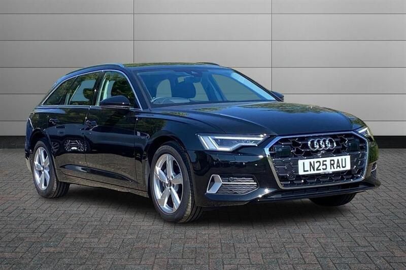 Mythos black Used 2025 Audi A6 Sport Estate | £39,995 (A bit pricey) - Image 1/4