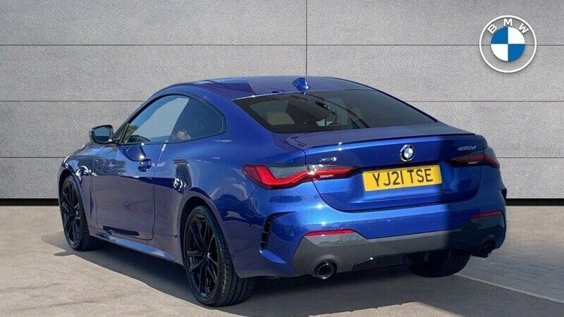 Used BMW 420 M Sport 190 HP (139 kW) 2021 Blue Coupe