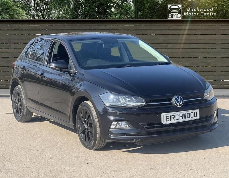 Used VW Polo Match 95 HP (69 kW) 2021 Black Hatchback