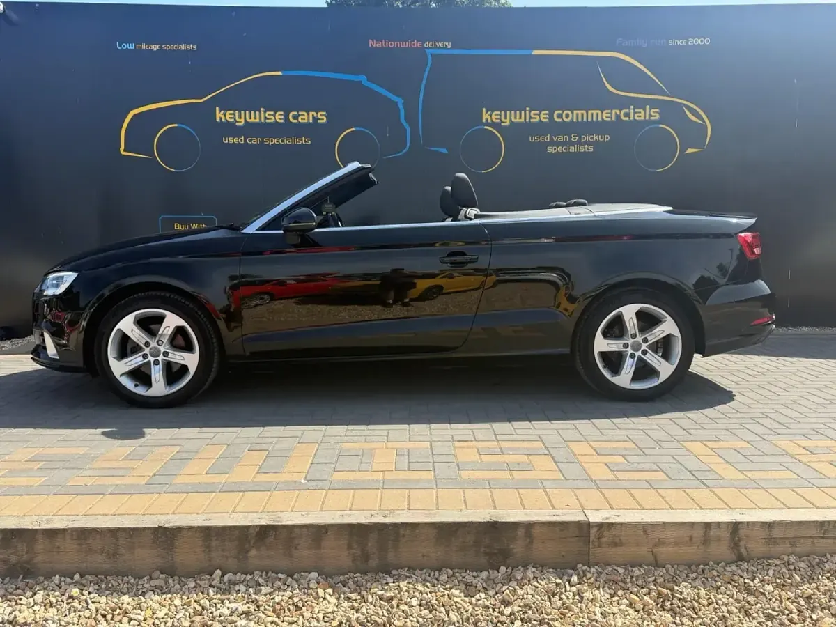 Used Audi A3 Cabriolet Sport 2017 Black Cabriolet