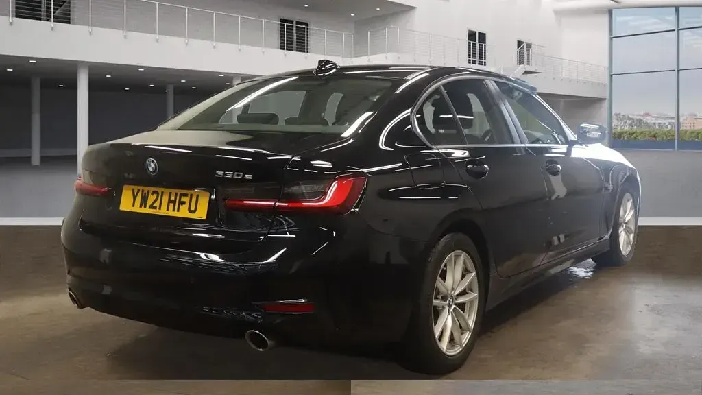 Used BMW 330e 2021 Black Sedan