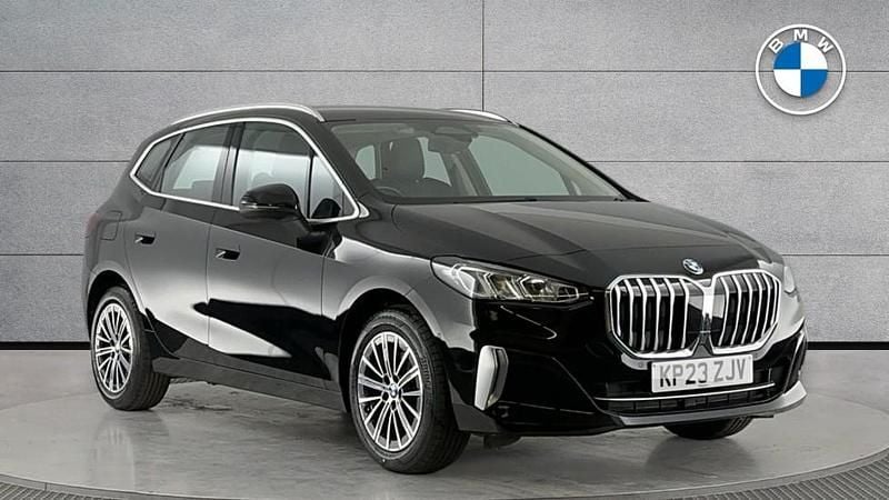 Black Used 2023 BMW 220 Active Tourer Luxury Line MPV | £21,950 (Fair price) - Image 1/4