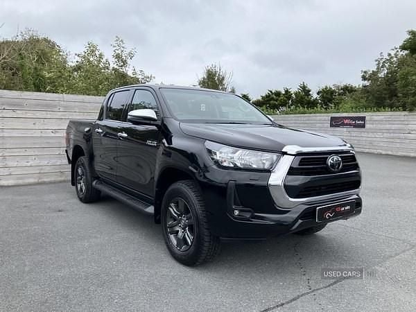 Black Used 2022 Toyota HiLux Pickup | £21,495 (Super price) - Image 1/4